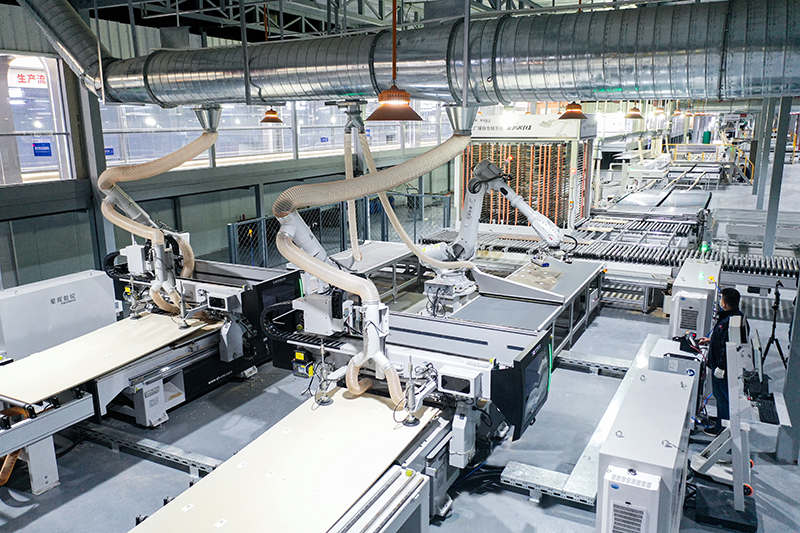 Direktesending av GoldenHome CNC intelligent produksjon