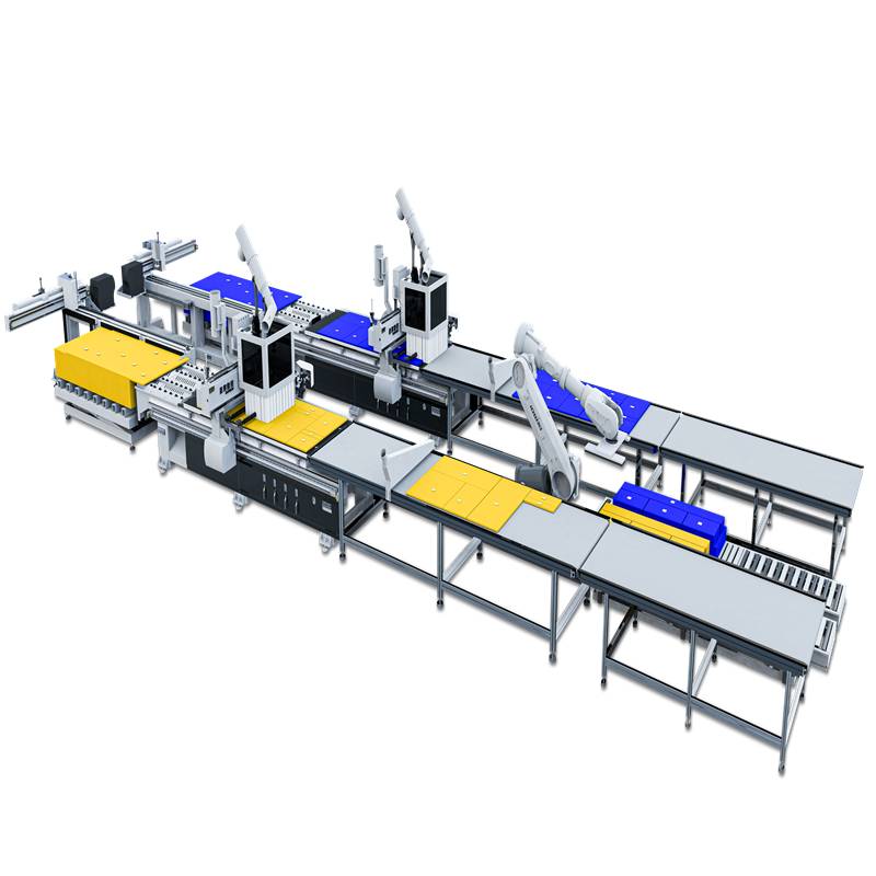 Wood CNC Intelligent Furniture Factory Nesting Unit